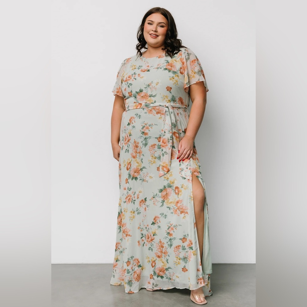 Baltic Born Naomi Short Sleeve Maxi Dress - 3XL